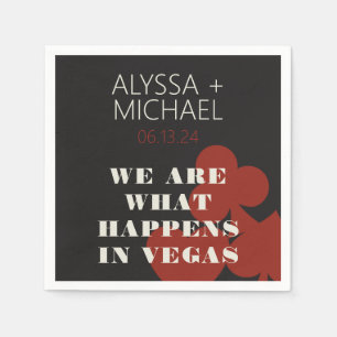 Serviette En Papier Las Vegas Nous Sommes Ce Qui Se Passe Cocktail Mar