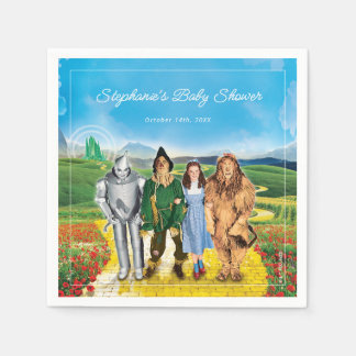 Serviette En Papier L'Assistant Des Serviettes D'Anniversaire Oz™