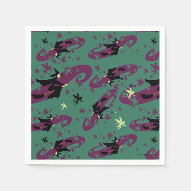 Serviette En Papier L'Assistant D'Oz™ | Motif Wicked Witch™ (Devant)