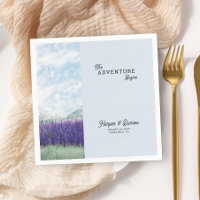 L'aventure commence Mountain Lavender Mariage