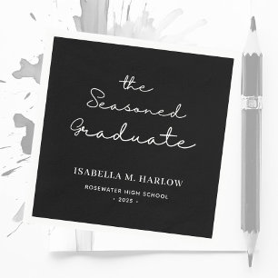 Serviette En Papier Le Diplômé Sensé Personnalisé