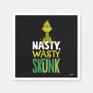 Serviette En Papier Le Grinch   Nasty Wasty Skunk