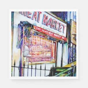 Serviette En Papier Le jardin de la sagesse de l'East Village