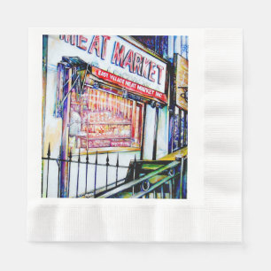 Serviette En Papier Le jardin de la sagesse de l'East Village