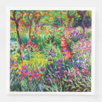 Le jardin d'Iris à Giverny par Claude Monet