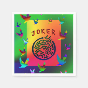 Serviette En Papier Le joker rêve des serviettes