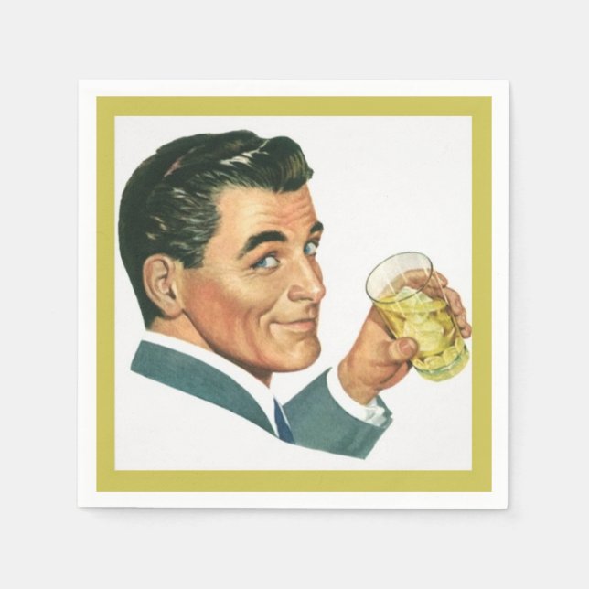 Serviette En Papier Le Manly (Devant)