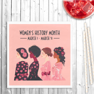 Serviette En Papier Le Mois de l’histoire des femmes est Global Women