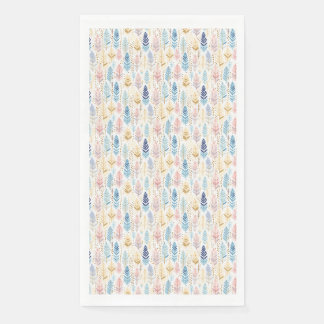 Serviette En Papier Le Papillon Est Une Fleur Volante