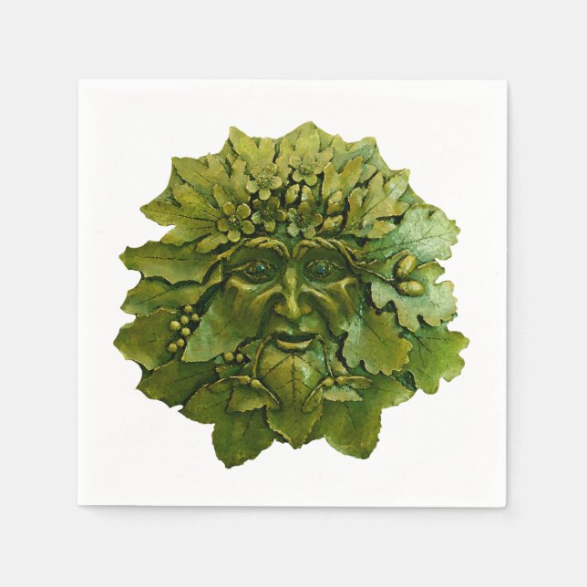 Serviette En Papier Le roi des chênes (Devant)