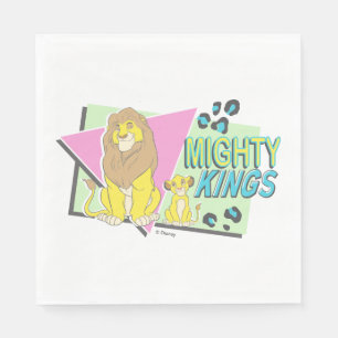 Serviette En Papier Le Roi Lion Rois puissants