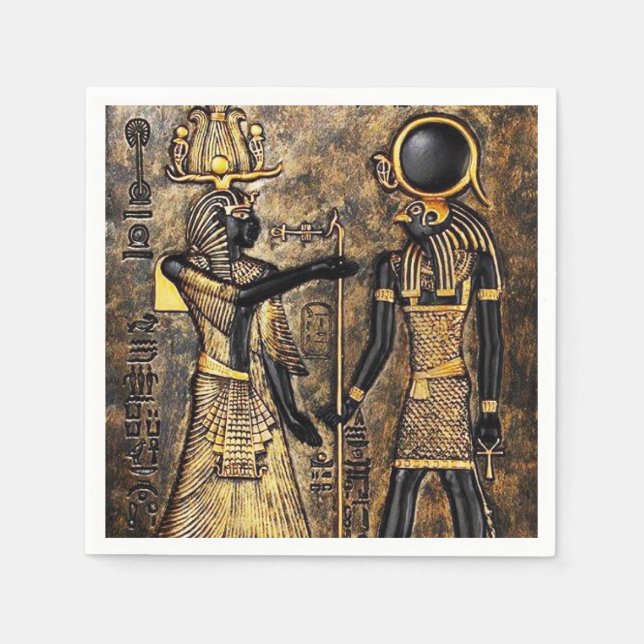 Serviette En Papier L'Egypte Ra le Sun King Papier serviettes (Devant)