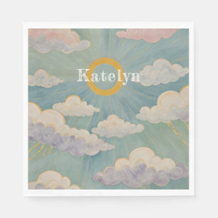 Serviette En Papier L'Embrace de Daybreak personnalisée