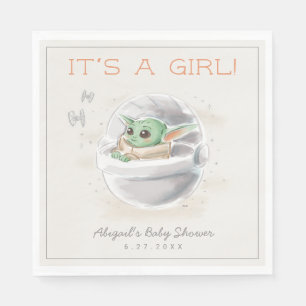 Serviette En Papier L'Enfant Serviettes pour Baby Shower Fille au la