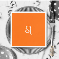 Leo zodiac - néon orange