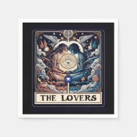 LES AMANTS Tarot Céleste Homme & Femme Âmes Sœurs