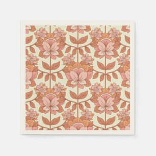 Serviette En Papier les années 70 Mariage rétro inspiré