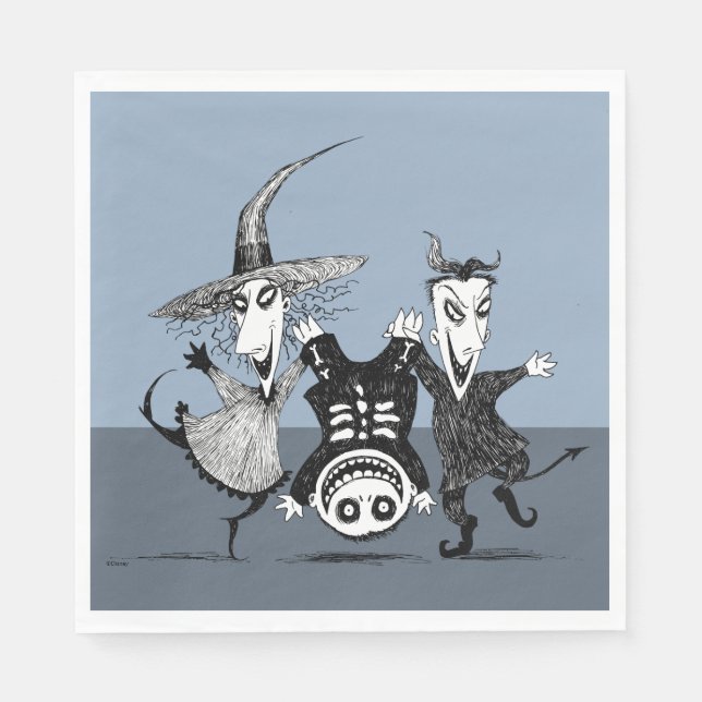 Serviette En Papier Les Boys Oogie Boogie (Devant)