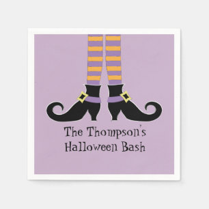 Serviette En Papier Les chaussures de Whimsy Witch