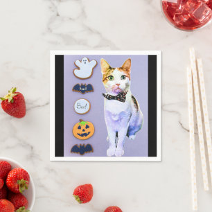 Serviette En Papier Les cookies d'Halloween de Cléopâtre