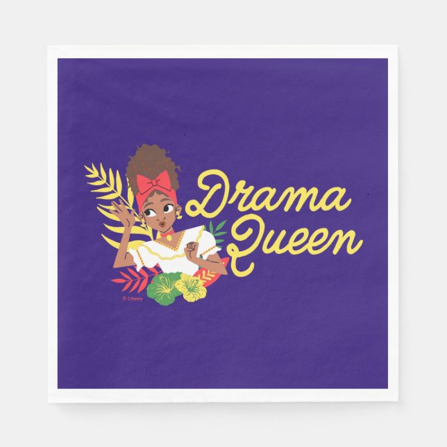 Serviette En Papier Les Dolores d'Encanto | Drama Queen (Devant)