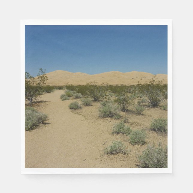 Serviette En Papier Les dunes de Kelso dans le parc national Mojave (Devant)