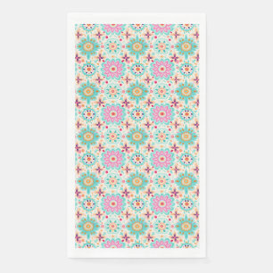 Serviette En Papier Les fleurs apportent de la couleur à votre monde