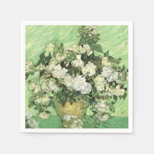 Serviette En Papier Les fleurs de Van Gogh dans Vase