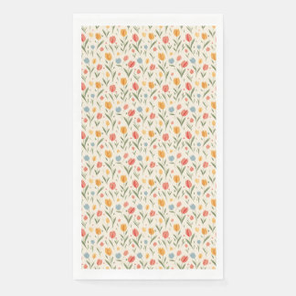 Serviette En Papier Les fleurs sont le langage le plus vrai de l'amour