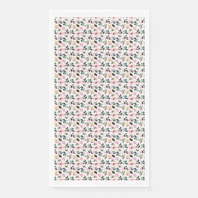 Serviette En Papier Les fleurs sont les étoiles de la Terre (Devant)