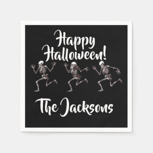 Serviette En Papier Les os dansants