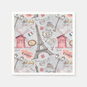 Serviette En Papier Les serviettes parisiennes