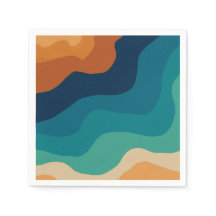 Les vagues Abstraites les années 70 style