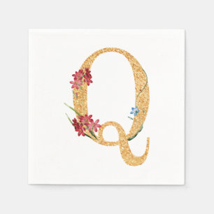 Serviette En Papier Lettre q