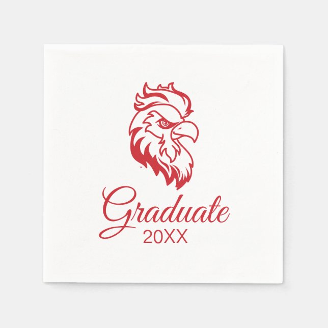 Serviette En Papier Licence de l'Université d'État de Jacksonville (Devant)