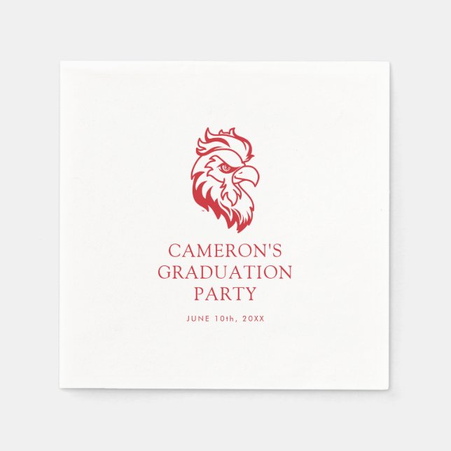 Serviette En Papier Licence de l'Université d'État de Jacksonville (Devant)