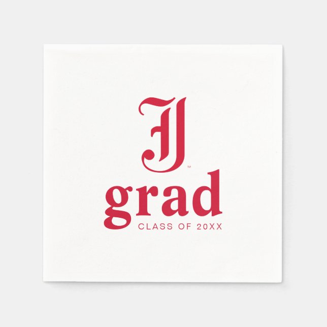 Serviette En Papier Licence de l'Université d'État de Jacksonville (Devant)