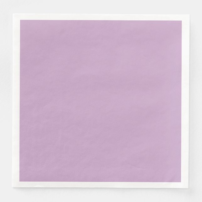Serviette En Papier Lilac Diner Papier Napkin (Devant)