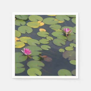Serviette En Papier Lilypad Pond Peinture Monet