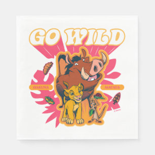 Serviette En Papier Lion King   Hakuna Matata - Go Wild
