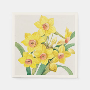 Serviette En Papier Lis Sacré Chinois, Pierre-Joseph Redouté, 