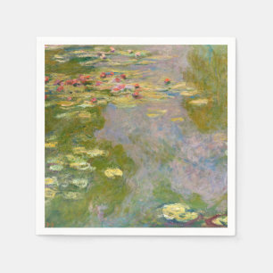 Serviette En Papier LITERIES D'EAU par Claude Monet