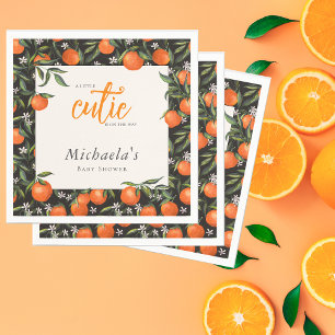 Serviette En Papier Little Cutie est sur le Baby shower Way