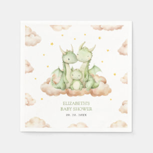 Serviette en papier Little Dragon Baby Shower