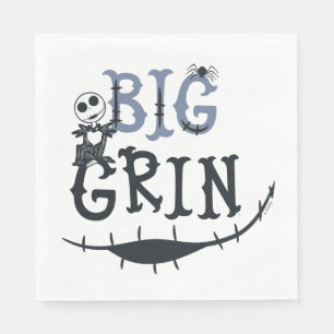 Serviette En Papier Little Jack Skellington - Big Grin