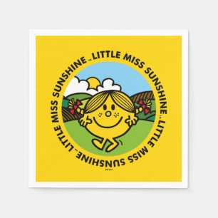 Serviette En Papier Little Miss Sunshine Cercle solaire