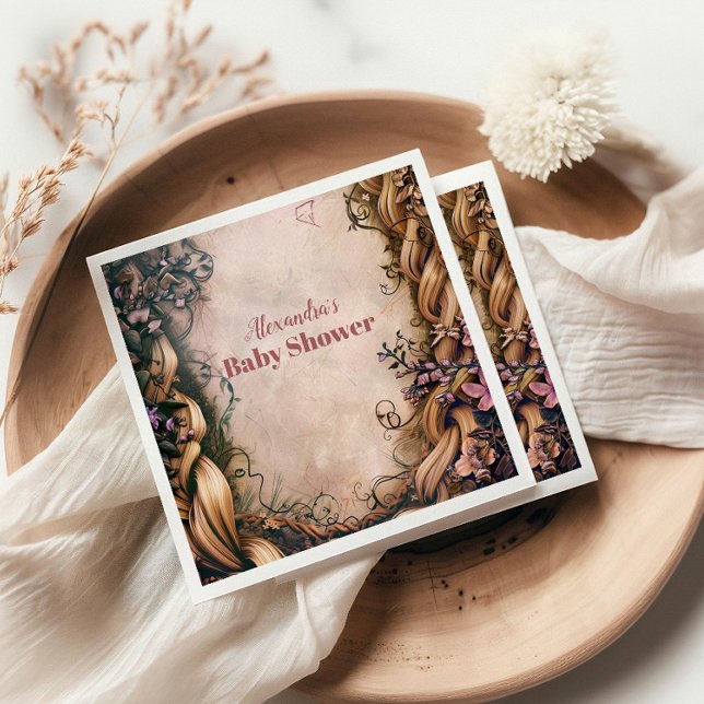 Serviette En Papier Little Princess Fairytale  (Créateur téléchargé)