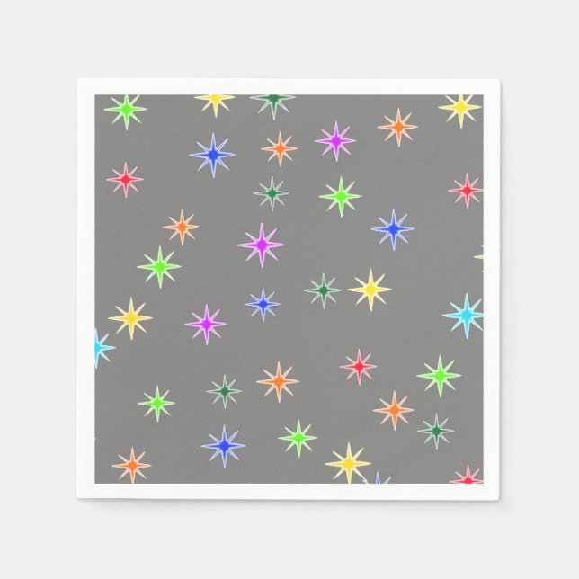 Serviette En Papier Little Stars, Big Smiles Party Napkins (Devant)