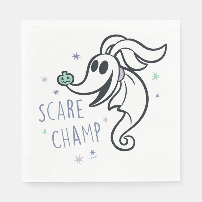 Serviette En Papier Little Zero - Scare Champ (Devant)