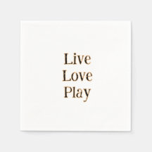 Live love play black orange sport player moderne q